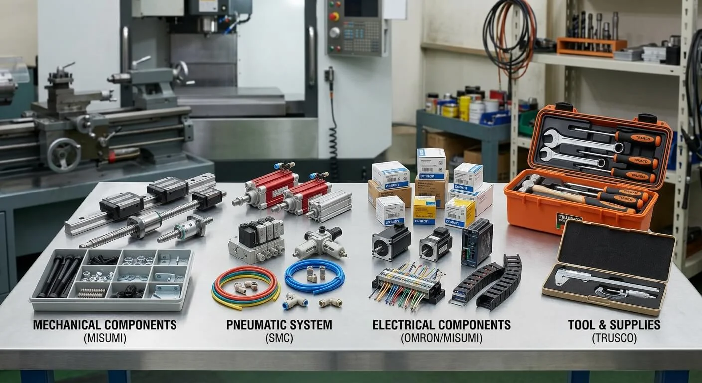 Standard Parts & Supply in an industrial production environment