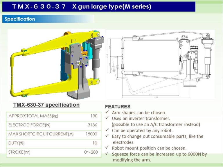 X Gun Large Type (M Series)